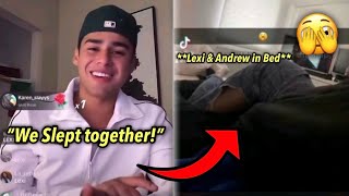 Andrew Davila Confirms Sleeping with Lexi Rivera on Live landrew [upl. by Brigette]