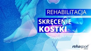 Skręcenie kostki  rehabilitacja [upl. by Norton]