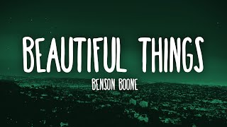 Benson Boone  Beautiful Things Lyrics [upl. by Nilo]