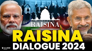 Raisina Dialogue 2024  When was this formed  All About this Global Conference [upl. by Bearce]