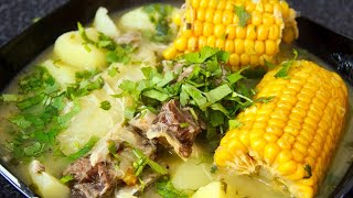 🌽 Receta de SANCOCHO COLOMBIANO 🥑 Como hacer Sancocho 👍 [upl. by Flavian]