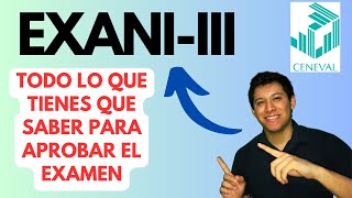 EXANI III 2023 l EXAMEN DE INGRESO AL POSGRADO l QUE ESTUDIAR PARA EL EXANIIII GUIA EXANI III [upl. by Chong]