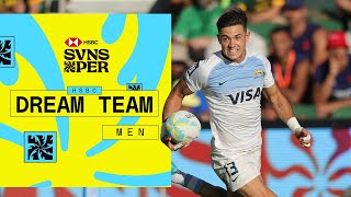 Which seven players made the Perth HSBC SVNS Mens Dream Team [upl. by Javed]