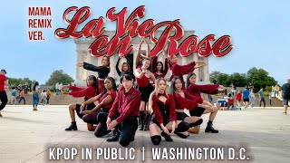 KPOP IN PUBLIC IZONE 아이즈원  La Vie En Rose MAMA ver Dance Cover by KONNECT DMV  Washington DC [upl. by Ainosal]