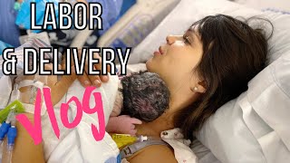 Labor And Delivery Vlog  Successful VBAC Birth [upl. by Solange282]