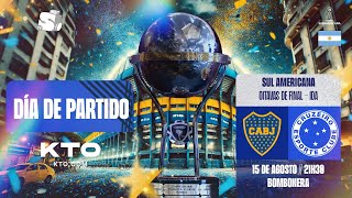 BOCA JUNIORS X CRUZEIRO AO VIVO  IDA DAS OITAVAS DA COPA SULAMERICANA 2024 [upl. by Subak792]