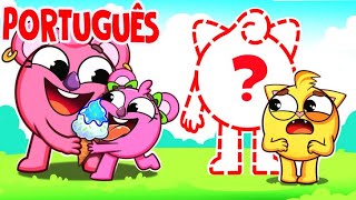 Não Me Deixe Canção 🥺  Músicas Engraçadas para Crianças 😻🐨🐰🦁 por Baby Zoo Português [upl. by Minna]