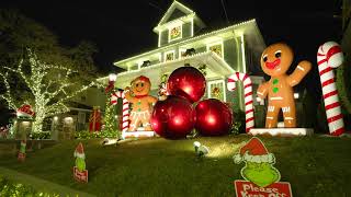 The Dyker Heights Christmas Lights Decorations Brooklyn NY [upl. by Amahcen]