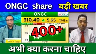 ONGC share latest news today ONGC share news today Target price share analysis buy or sell [upl. by Heisser265]