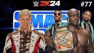 THE REMATCH  WWE 2K24  Universe Mode  77 [upl. by Paehpos594]