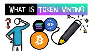 Crypto Education  Token Minting Explained  Animation  Cryptomatics [upl. by Georgina]