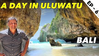 EP 6 A Day in ULUWATU BALI  Uluwatu Temple Ramayan Dance Sea beaches Uluwatu Indonesia [upl. by Vanna]