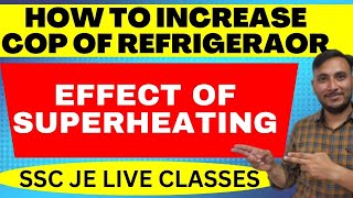 Effect of Superheating on COP  Gear Institute  Refrigeration and air conditioning [upl. by Duomham]