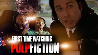 Pulp Fiction Reaction What Kind Of Movie Reaction 😲 First Time Watching [upl. by Jillana499]