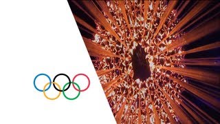 Olympic Cauldron is lit for London 2012 [upl. by Akihc]