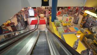 Sweden Stockholm Solna Centrum 4X escalator KONE elevator ride [upl. by Bernhard]