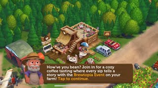 FarmVille 2 Country Escape☕️💕Brewtopia Event [upl. by Tommi]