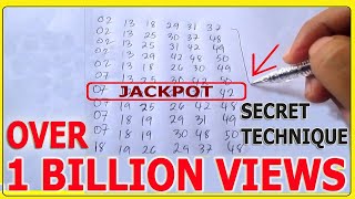 Secret Lottery Strategy to win the Jackpot and Consolation Prizes [upl. by Aham158]