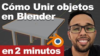 Cómo unir objetos en Blender [upl. by Anniroc287]