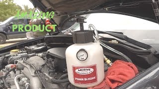 BulletSolano BrakeBleeder How To Bleed Brakes With Motive Products Power Bleeder [upl. by Aihselef]