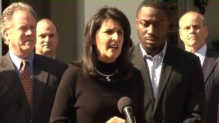 Haley Creates One SC Fund to Help Flood Victims [upl. by Coh]