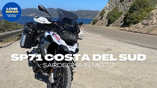 SP71 Strada panoramica Costa del sud  BMW R 1250 GS  Sardegna in moto [upl. by Camarata]