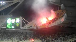 Panathinaikos  Maccabi Tel Aviv 2582011 FANS FIGHT  ΕΠΕΙΣΟΔΙΑ [upl. by Latimore447]