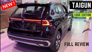 2024 Volkswagen Taigun GT Plus Edge Black Limited Edition  New Features amp Interiors  OnRoad Price [upl. by Adali225]