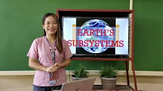 The Four Earth Subsystems  DEMO TEACHING [upl. by Ecinuahs143]