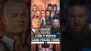 WWE Saturday Nights Main Event 2024  Early Card Bevelock Shorts SaturdayNightsMainEvent WWE [upl. by Hairom]