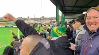 Fan view Caernarfon Town fc Vs Colwyn Bay Welsh Premier league New Year’s Eve clash at the Oval [upl. by Maryrose]