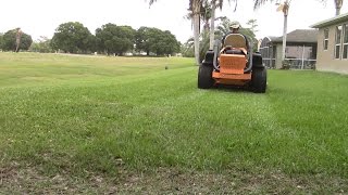 Lawn care vlog 20 Wide open yard [upl. by Rakso]