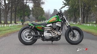 Harley Davidson 883 Bobber 2008 By KM X [upl. by Aizek]