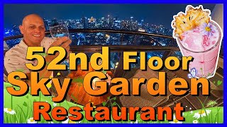 Saffron Sky Garden at Banyan Tree Hotel Bangkok REVIEW  Stunning View Food amp Service [upl. by Nassi]