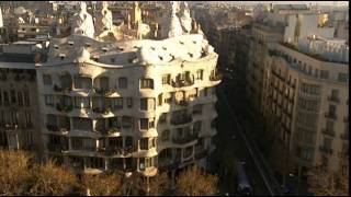 Architecture 15 of 23 Antoni Gaudi The Casa Mila [upl. by Eynobe]