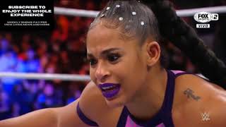 Bianca Belair vs Tamina invasões de Natalya e Doudrop  RAW 221121 [upl. by Anawot]