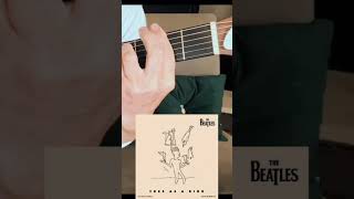 ‘Free As A Bird’ The Beatles  Guitar Chords Standard  No Capo [upl. by Gatias688]