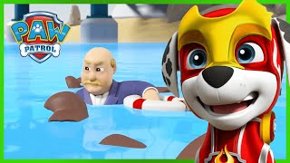 Mighty Pups save Adventure Bay from Harold Humdinger  PAW Patrol  Cartoons for Kids Compilation [upl. by Kylah]