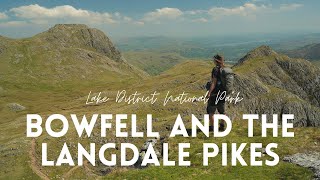 Lake District Walks  Bowfell and The Langdales Pikes [upl. by Engdahl]