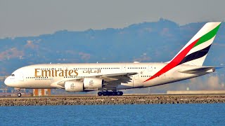 23 MINUTES of SPECTACULAR LANDINGS AT SAN FRANCISCO INTERNATIONAL AIRPORT  SFOKSFO PLANE SPOTTING [upl. by Dugaid]