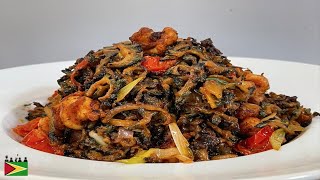 🇬🇾Guyanese Fried Karela Bitter Melon amp Shrimp 🇬🇾 [upl. by Clari]