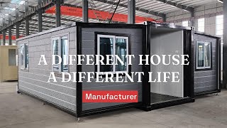 20ft expandable container homes [upl. by Ehttam]