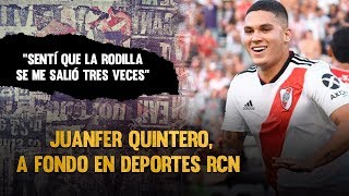 Juan Fernando Quintero habla por primera vez tras su lesión  Entrevista Noticias RCN [upl. by Oniliuqnart]