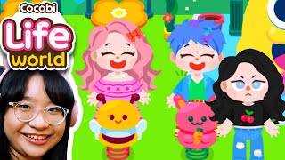 I made Cherry Vidia and Liam in COCOBI Life World [upl. by Edna]