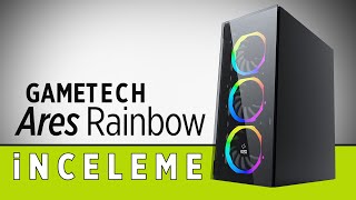 GameTech Ares Rainbow  Ucuz Oyuncu Kasası  İNCELEME [upl. by Bethanne]