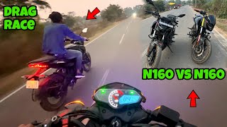 Evening Drag Race N160 Vs N150 Full On Power 6975 Days Challenge ⚡️⚡️⚡️ [upl. by Brott]