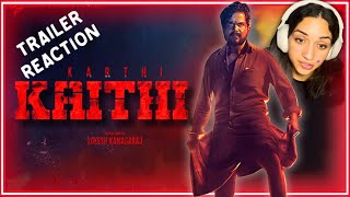 Reaction to Kaithi Trailer  Karthi  Arjun Das  Lokesh Kanagaraj [upl. by Ahsatniuq]