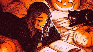 Cozy Halloween Ambience 🎃  Halloween Lofi Chill Fall Lofi amp Autumn Lofi Hiphop Lofi for Witches [upl. by Eelarol517]