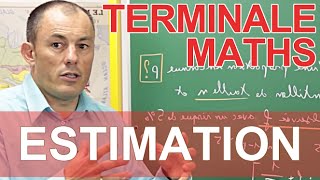 Estimation  Le rappel de cours  Maths terminale  Les Bons Profs [upl. by Chris816]