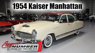 1954 Kaiser Manhattan at Ellingson Motorcars in Rogers MN [upl. by Eisyak]